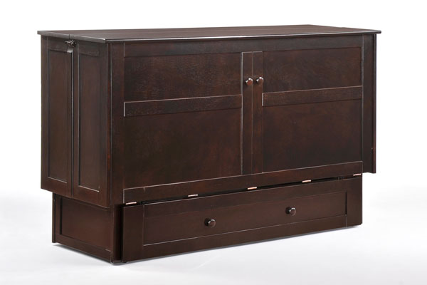 Dark Chocolate Murphy Cabinet Bed