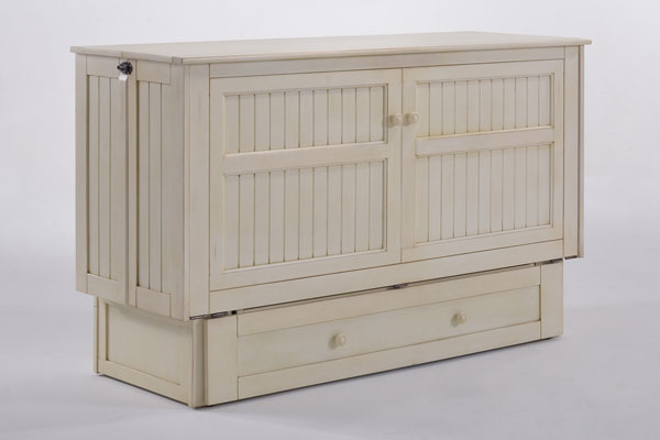 Buttercream Finish Daisy Murphy Cabinet Bed